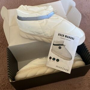Unisex Heated Slippers, Brand New